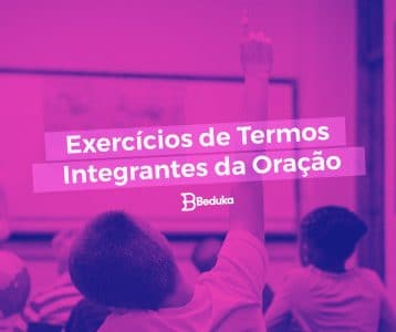 Exercícios de Termos Integrantes da Oração