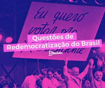 Questões de Redemocratização do Brasil