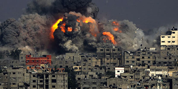 principais-conlfitos-do-oriente-medio-explosao-guerrra-civil-e-bomba-cidade-em-chamas-com-fumaça