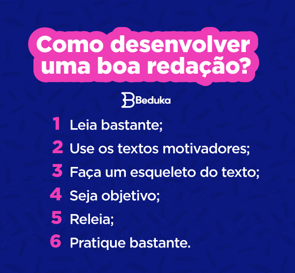 Como escrever uma boa Redação?