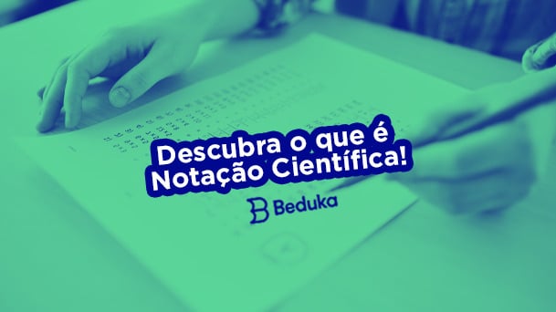 O que é a notação científica?