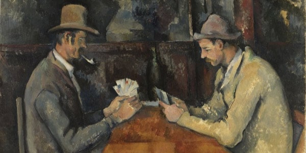 Paul Cézanne Os jogadores de cartas