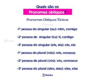 O que é Pronome Oblíquo e como usar? [Átonos e Tônicos]