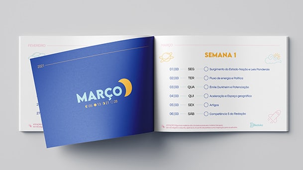 Imagem do do Plano de Estudos Beduka 2021 focado no ENEM 2021