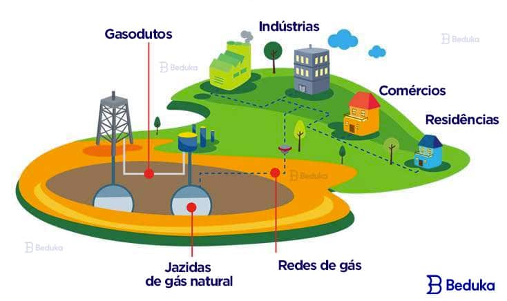 Composición del gas natural