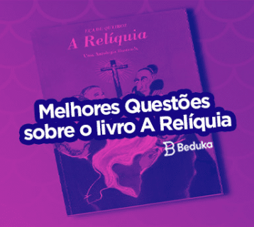Exercícios sobre o livro A Relíquia