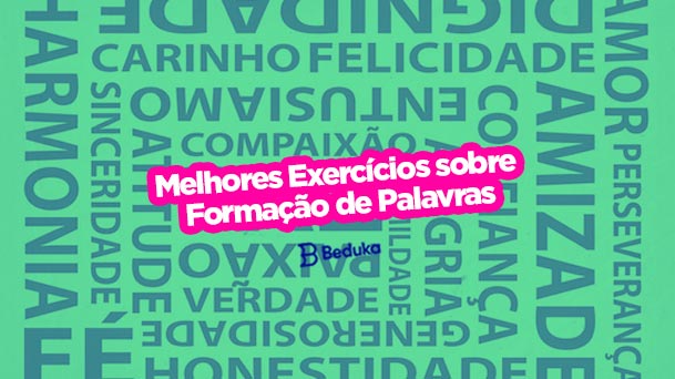 ATIVIDADES SOBRE FORMAÇÃO DE PALAVRAS - 1º ANO - 2º ANO