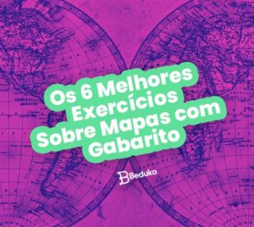 Exercícios sobre mapas