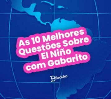 Questões Sobre El Niño