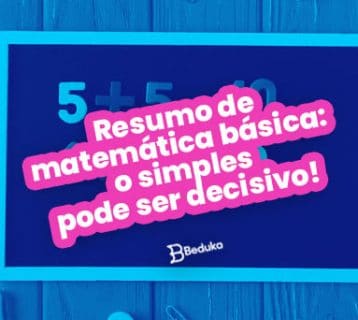 Resumo de matemática básica o simples pode ser decisivo
