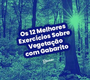 Exercícios Sobre Vegetação