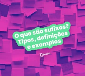 O que são sufixos Tipos definições e exemplos