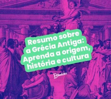 Resumo sobre a Grécia Antiga