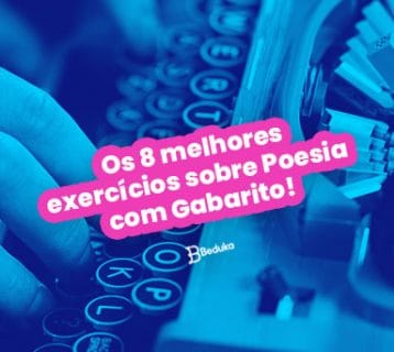 Os 8 melhores exercícios sobre Poesia com Gabarito (1)