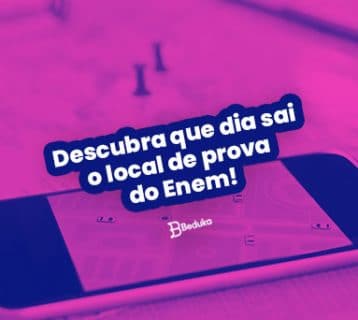 Descubra que dia sai o local de prova do Enem e outras informações importantes!