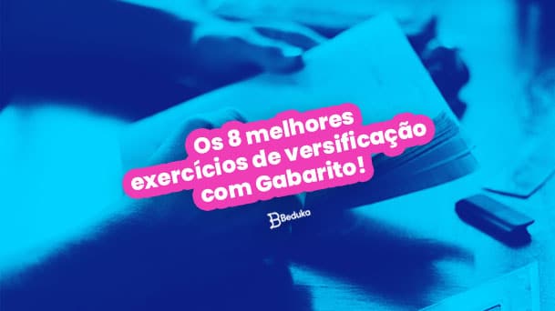 Texto: A um Poeta 3°) Quais palavras rimas entre si na primeira  estrofe.Observe essas rimas como são 