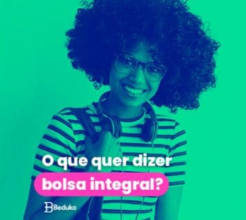 O que quer dizer bolsa integral