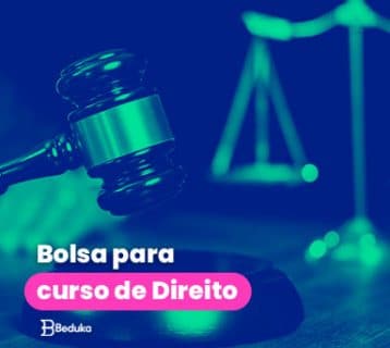 bolsa para curso de direito