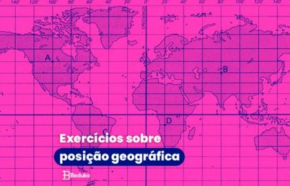 exercícios sobre posição geográfica