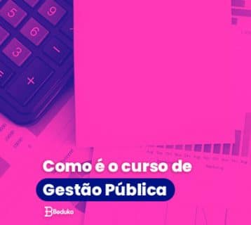 como é o curso de gestão pública