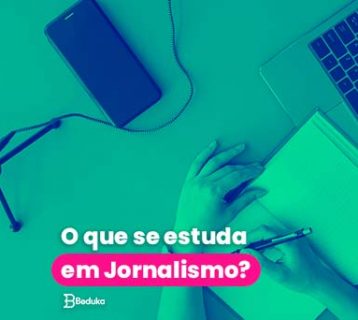O que se estuda em jornalismo