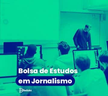 Bolsa de estudos em  jornalismo