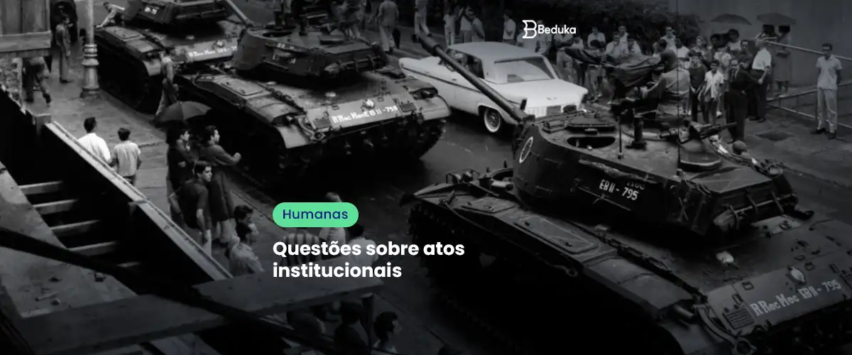 questões sobre atos institucionais