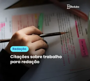 citações sobre trabalho para redação